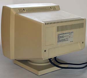 Commodore 1403 Rear Side