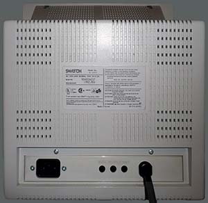 Commodore 1428 Rear Side